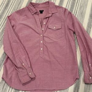J.Crew pink oxford 
Size small